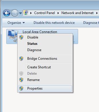 2 Click [Network and Internet], and [View network status and tasks]. 3 Click [Change adapter settings].