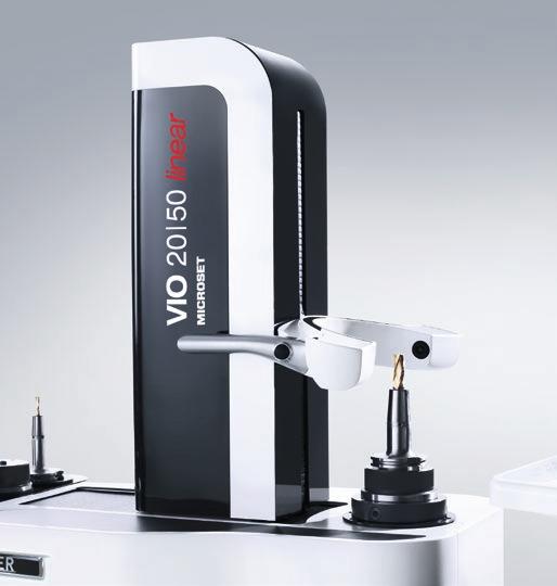 TOOL PRESETTERS FULLY AUTOMATIC VIO linear The complete solution: for fully automatic high-end tool presetting with customizable options.