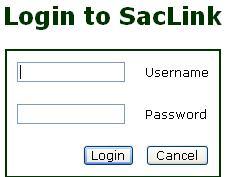 Click n the Lgin buttn t gain access t yur SacLink Accunt Utilities. 5. Select the Enable Persnal Web Page ptin. 3.