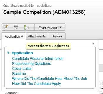 To view only those candidates in a particular Step/Status, use the filters at the top of the left panel. For additional filtering, use the Quick Filters in the left panel.