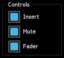 Select the Controls to be included in the new group by touching the selectors to deselect or select them.