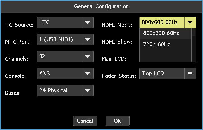 23.2.5 Set the HDMI Output Resolution The HDMI output supports the use of an external display monitor. The resolution of the HDMI output can be changed to adapt to a variety of monitors.