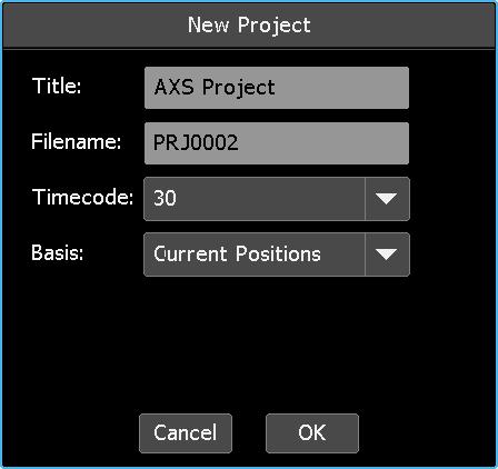 7.5 Create a New Project For the Final Touch automation system to be fully functional, a Project file must be open.