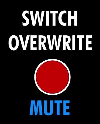 11.4.1 Switch Overwrite Submode It is sometimes necessary to separate the fader from its mute & other switches when writing mix passes.