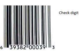 Information Technology/P1 8 DBE/November 2014 NSC The bar code number consists of twelve digits. For example, the bar code number shown in the picture above is 639382000393.