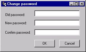 Configuring the SimSYNC Software (Options Tab), Continued Changing Your Password From the SimSYNC Options Tab, click Change Password. Figure 13 