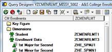 field BEX_SLCM_305 BEx-Analyzer for SLCM Power Users 91 Variables Place a variable on