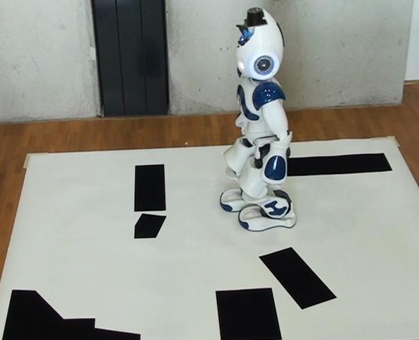 Their approach enabled an HRP-2 humanoid to ascend a small staircase using footstep planning.