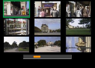 Replaying Multi Image Playback You can display sets of nine recorded images on the LCD monitor. 1. Set the mode dial to play. The last recorded image will display on the LCD monitor. 2.