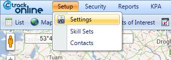 4.3. Settings From this option you can further customise the way your Online screen will look.