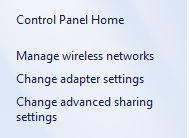 UPnP Help Section for Windows Windows 7: Follow these steps to enable UPnP in Windows 7 1. Control Panel- Locate Icon for Network and Sharing Center 2.