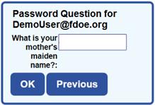 Reset Your Password Page 3. Enter your email address and click Next. 4. Your security question appears in your browser.