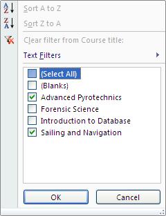 FILTERING You can filter a report to display only the records that satisfy the particular filter criteria.