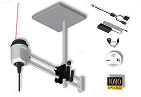 (A) OP-009 002 (A) W10x-HD, Full HD 10x zoom Inspection Camera System with Boom stand W10x-HD, Wide