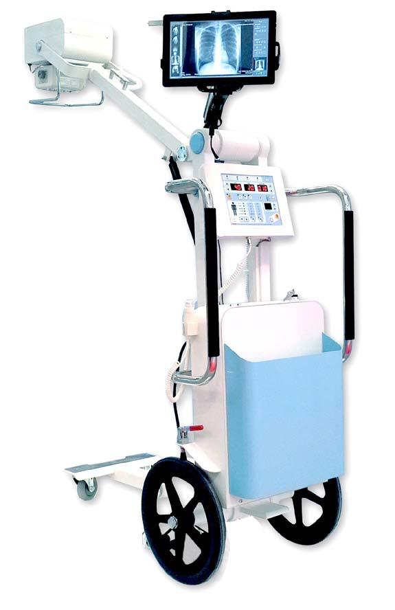 PORTABLE X-RAY 100 MOBILE X-RAY POX - 100BT Hybrid powered mobile X-ray system Model mex+100