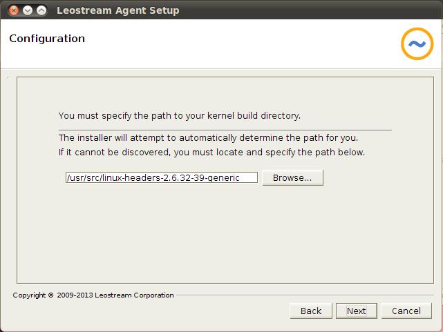 Chapter 4: Installing the Leostream Agent The installer validates this directory by looking for the module.symvers file.