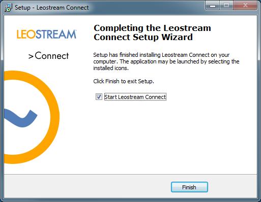 Chapter 5: Installing Leostream Connect Connection Broker Address automatically using DNS option and enter the address into the Address field. 10.