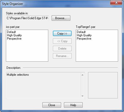 the left side of the dialog Highlight them and Copy them into your file Make sure you