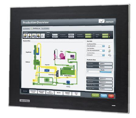 embedded PANels TPC-Series * see page 12 17 TPC-1751T-e3Ae 1.320,- 17" TFT-Color, IP65, Touch., 1280 x 1024 pix, CPU: INTEL Atom 1.