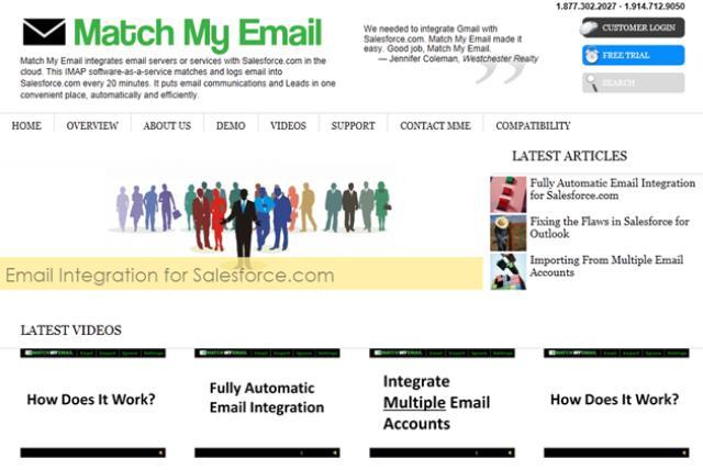 2. Creating a Match My Email Account The first step is to create a Match My Email account. 2.1.