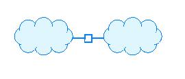 Illustration of an Internet Router Cloud denotes arbitrary network technology One interface per network 9 Important Idea A router can