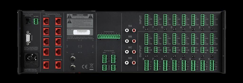 digitaly controllable Wall panel inputs Additional Inputs: Additional Voltage: The M2 is a multi-media audio distribution system which offers an unseen flexibility and amount of possibilities for any