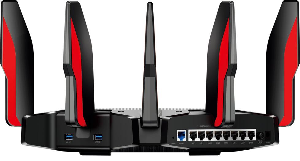Specifications Hardware Ethernet Ports: 8 Gigabit LAN Ports, 1 Gigabit WAN Port USB Ports: 2 USB 3.