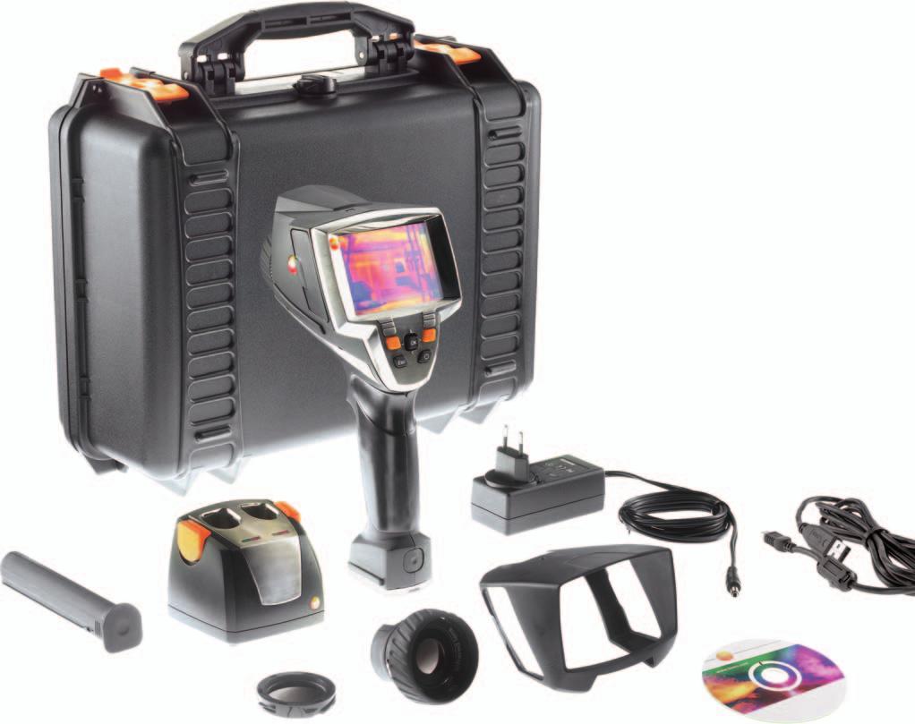 testo 880-3 Expert Kit Full featured thermal imager with unbeatable option package The testo 880-3 Expert Kit