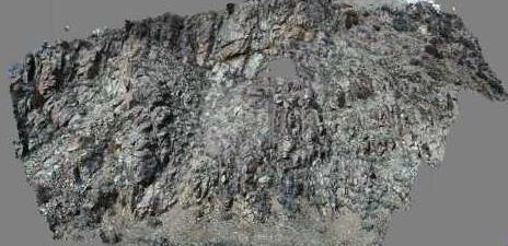 of outcrop in