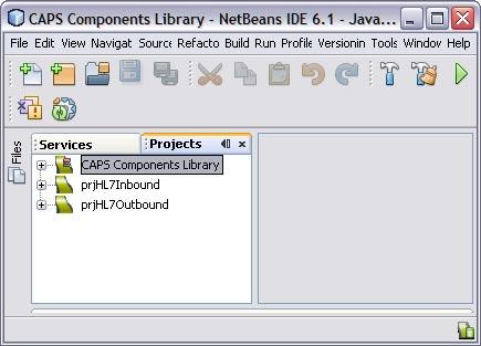 WorkingWith the Standard Inbound and Outbound Sample Projects (V2.x) 7 8 Repeat the above steps on the Import Manager to import prjhl7outbound.zip. Close the Import Manager.