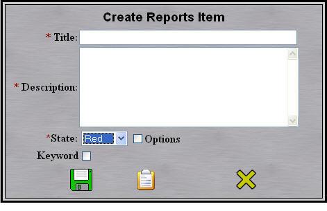 6.1 EXAMPLE KWEB TASK Assume that a user is given a posting task to Post a green status informative report to the KWeb application.