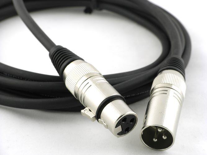 XLR Cable For audio connection Lengths: 1.