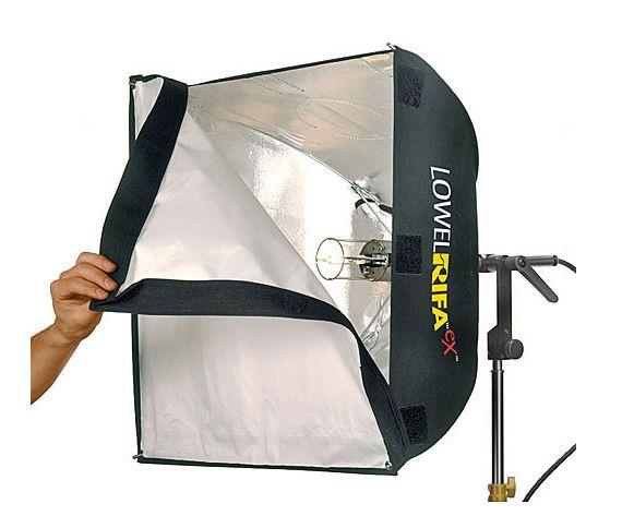 live shows Each light = 2 amps Lowell Softbox Kit 1 Includes: 2 lights - v lamp - softbox