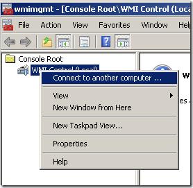 2 Select WMI Control