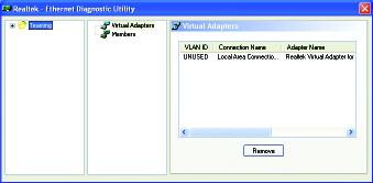 Click Install under Realtek Ethernet Teaming Utility for installation. Restart your system when completed.