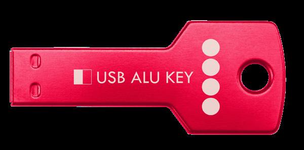 colors USB STAINLESS STEEL KEY