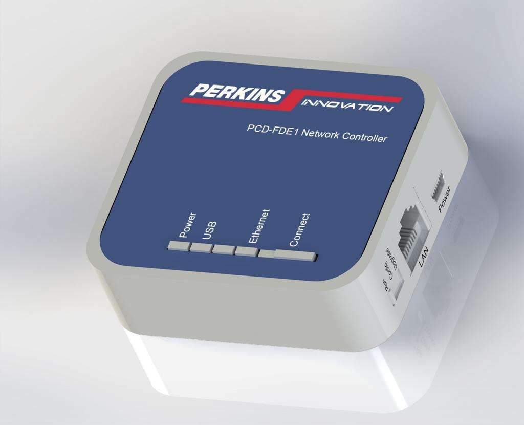 PCD-FDE1 Network Controller Installation Manual Product Overview Perkins Innovation PCD-FDE1 provides direct access and remote control of a Russound multiroom audio system from an Apple iphone, ipod