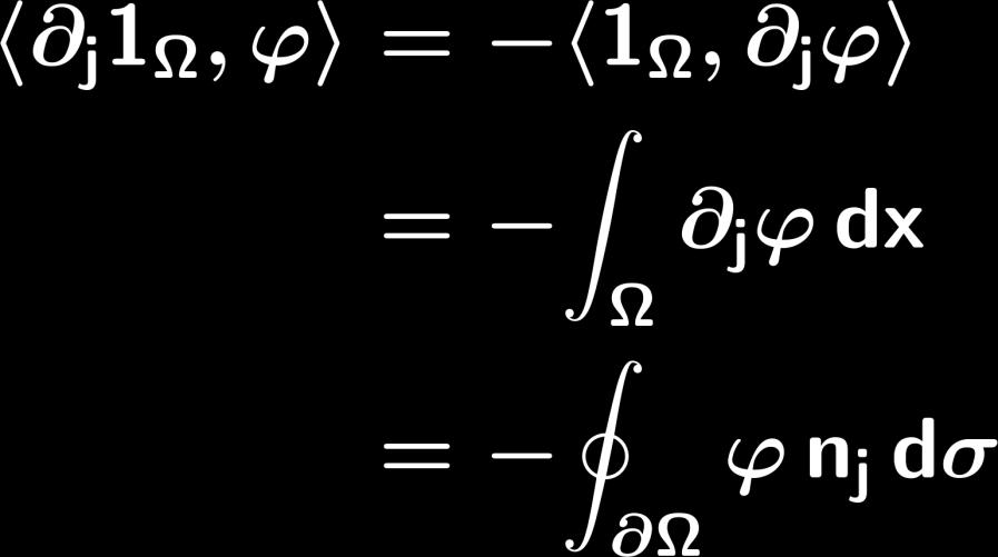 Distributional derivative