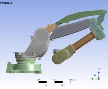 Connection type Torsional Stiffness (knm/ o) Part 8 to 4 20 Part 4 to 6 20 Part 2 to 3 23 Part 3 to 5 13 Part 3 to 1 0 Part 1 to 10 0 Part 5 to 10 13 Part 5 to 7 43 Part 7 to 9 28 Table 3: Joint