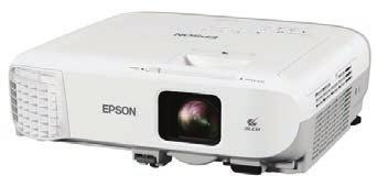 ESON MID-RANGE ROJETORS NEW RANGE owerful and easy to use, this range of projectors offers low cost of ownership, and ease of maintenance.
