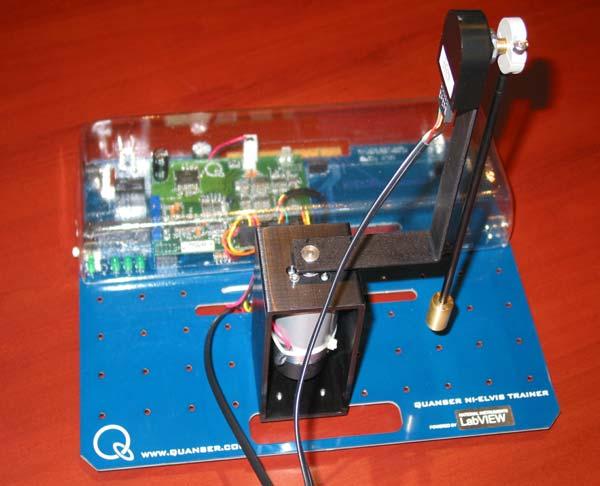 Figure 7 Assembled ROTPEN system. 5.3. ELVIS and ROTPEN Setup Procedure The QNET modules are designed to quickly and easily plug into the ELVIS prototype board slot and be ready for operation.