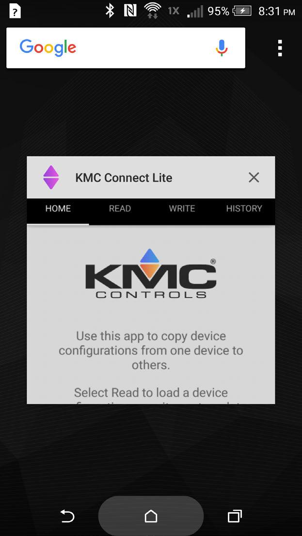 30 31 32 33 Exit KMC Connect Lite Complete the following steps from any screen to exit KMC Connect Lite. 1.