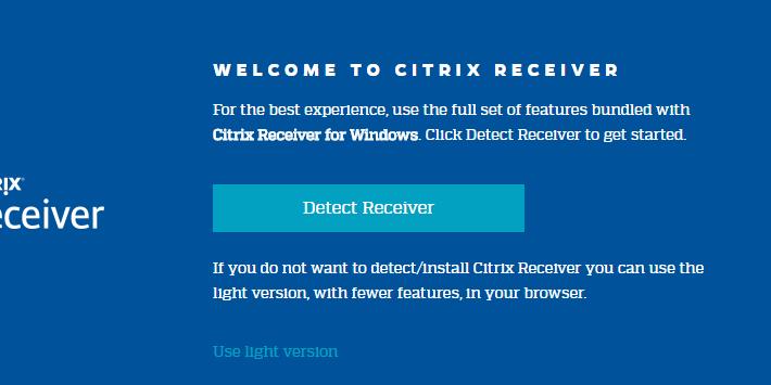 2 3. Check the Citrix license