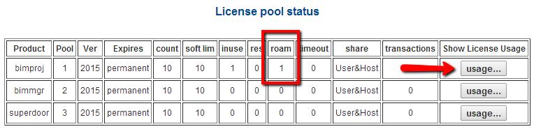 When the last tool is shut down, the license is returned to the pool for another user to be able to use.
