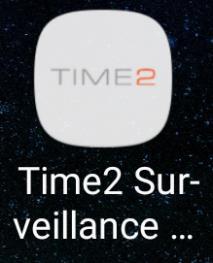 Search time2 surveillance Pro then download and install the App.