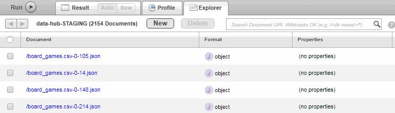 To explore a database: 1. Select a database from the Database dropdown at the top of the current query. 2. Click Explore, to the right of the Database dropdown.