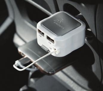 adapter - car 13 EB380 Stay on the cutting edge of technology with this unique combination USB Car Charger and Bluetooth