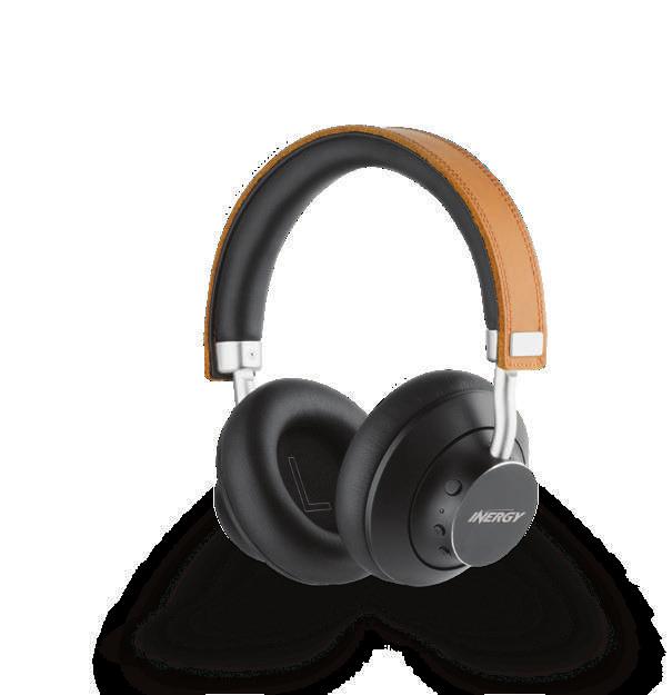 60 bluetooth / headphone genuine leather headband with metal compact design