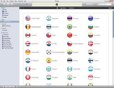 3) Click the Country icon and select [Your Country] (for example, United