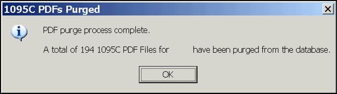 This process removes all PDF files and prevents employees from accessing the View 1095C button in Employee Access.